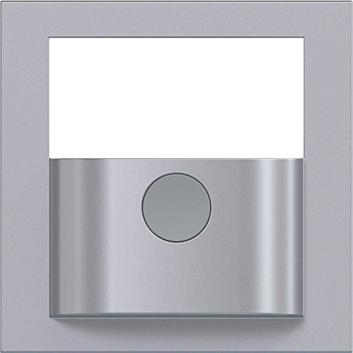 Hager A.x/C.x Afdekking Met knop voor bewegingsmelder, A.X/C.X titaan