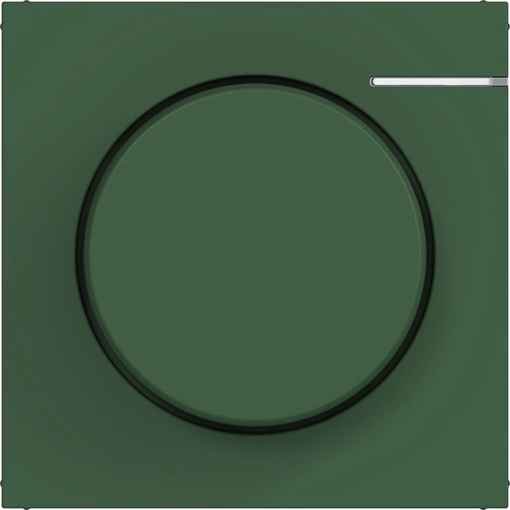 Hager A.x/C.x Afdekking Universele draaidimmer, matter, A.X/C.X, forest, mat