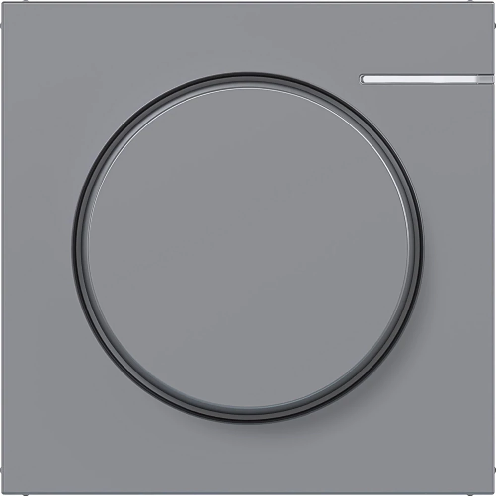 Hager A.x/C.x Afdekking Universele draaidimmer, matter, A.X/C.X, titaan