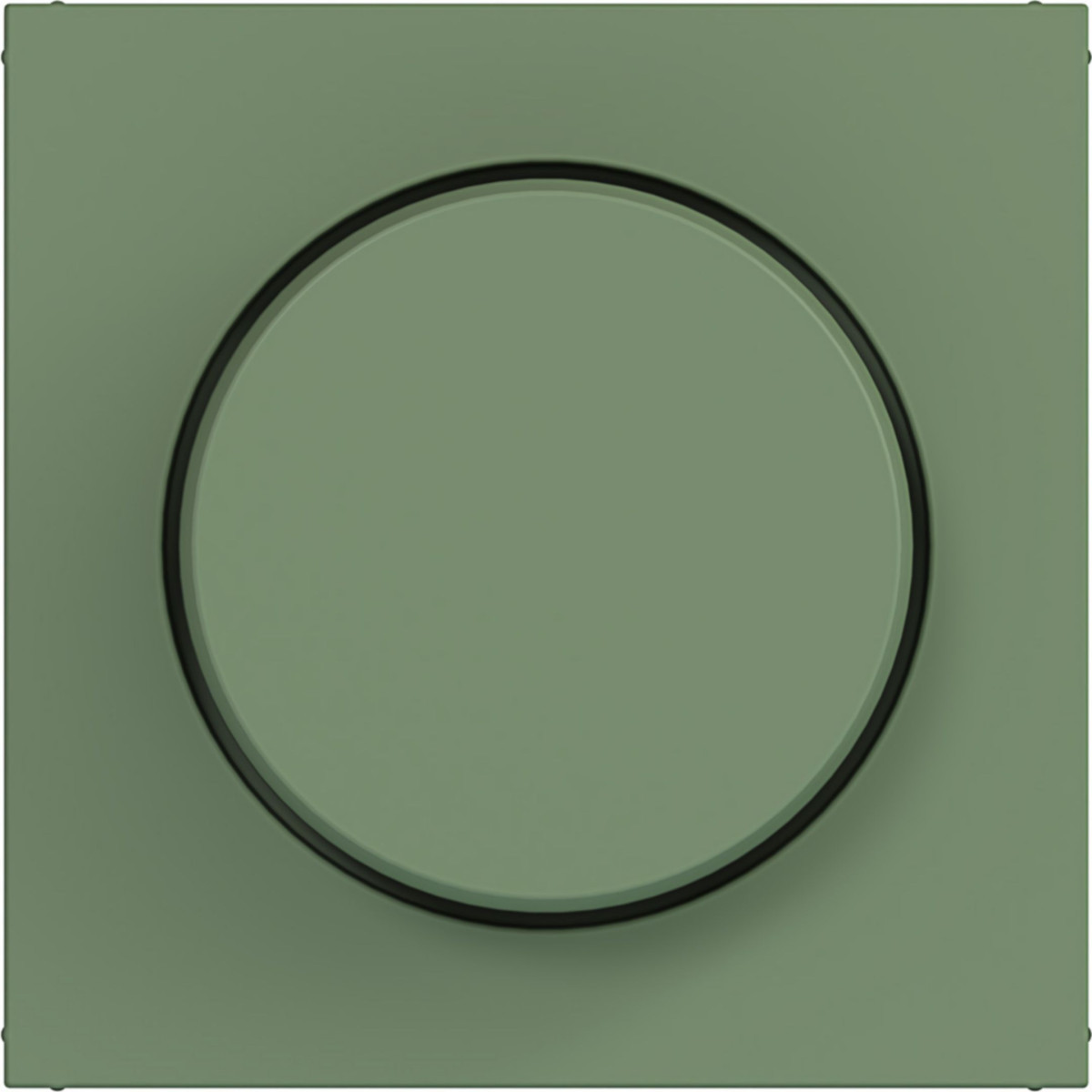 Hager A.x/C.x Afdekking Voor draaidimmer, A.X/C.X, aloe, mat