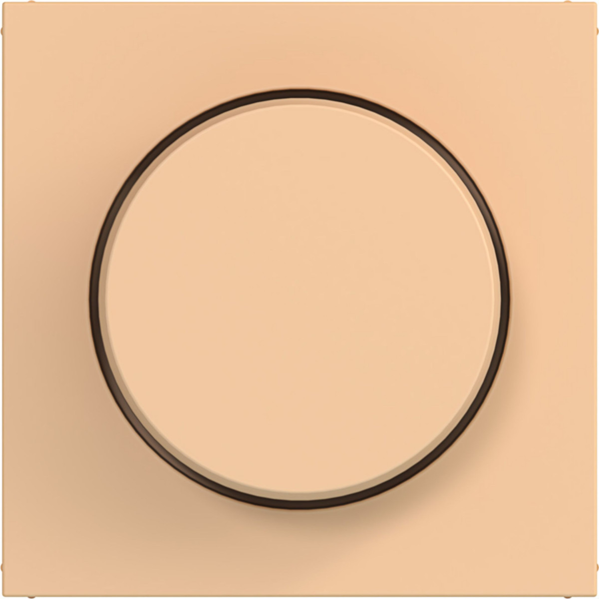 Hager A.x/C.x Afdekking Voor draaidimmer, A.X/C.X, petal, mat
