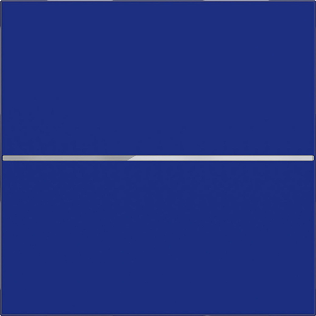 Hager A.x/C.x Afdekking Voor drukknop, 1-voudig, A.X/C.X, cobalt, mat