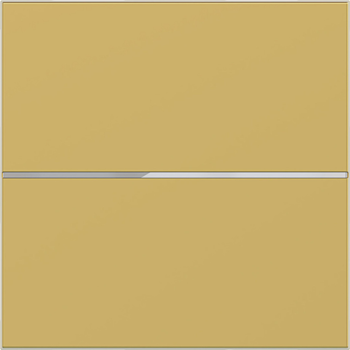 Hager A.x/C.x Afdekking Voor drukknop, 1-voudig, A.X/C.X, gold, metalic