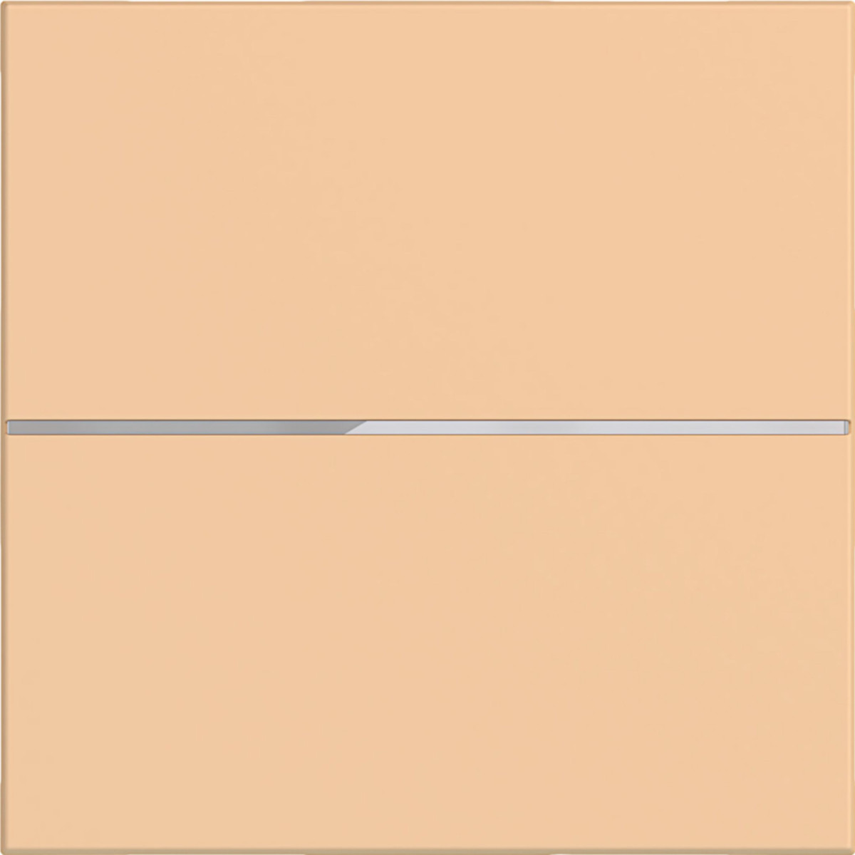 Hager A.x/C.x Afdekking Voor drukknop, 1-voudig, A.X/C.X, petal, mat