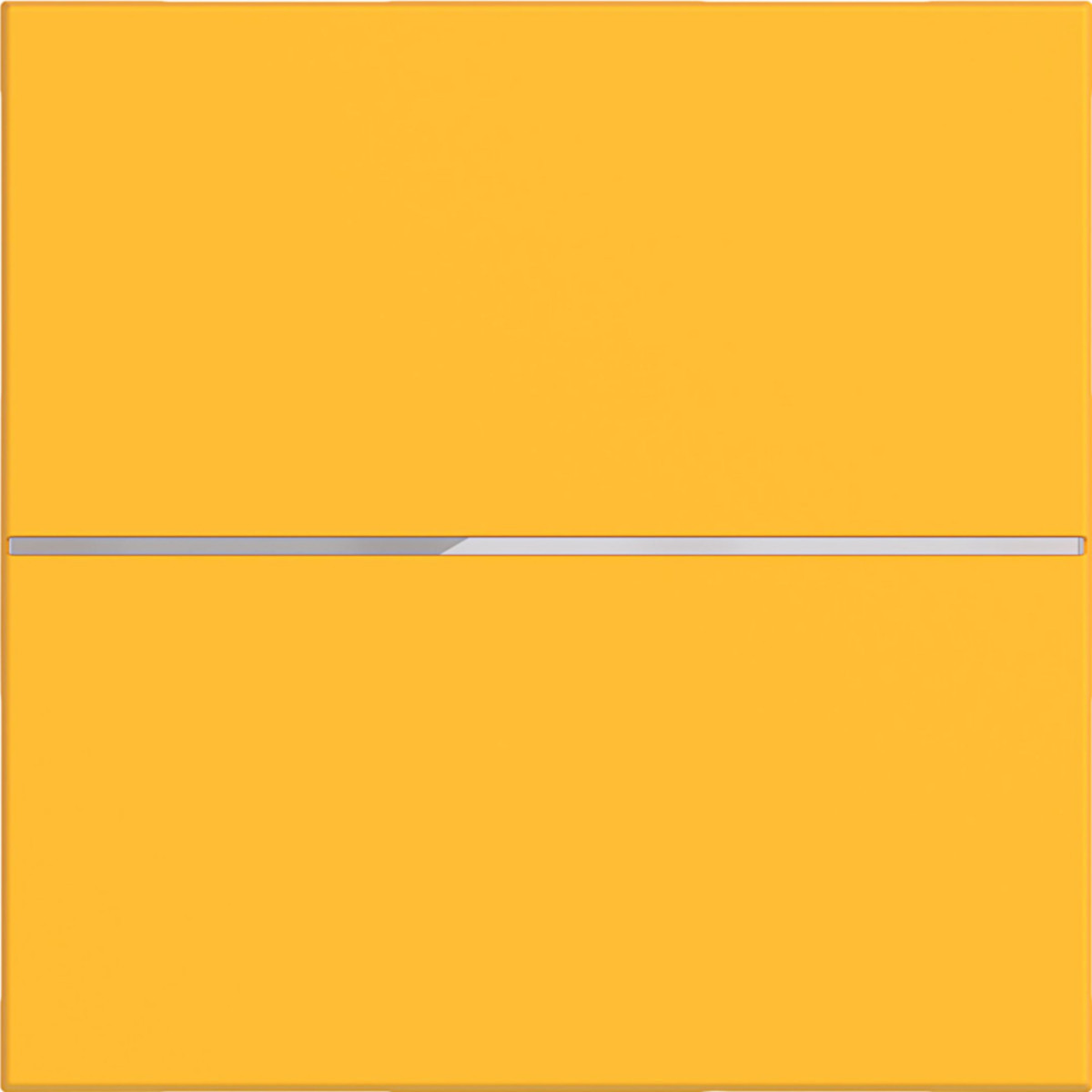 Hager A.x/C.x Afdekking Voor drukknop, 1-voudig, A.X/C.X, saffron, mat