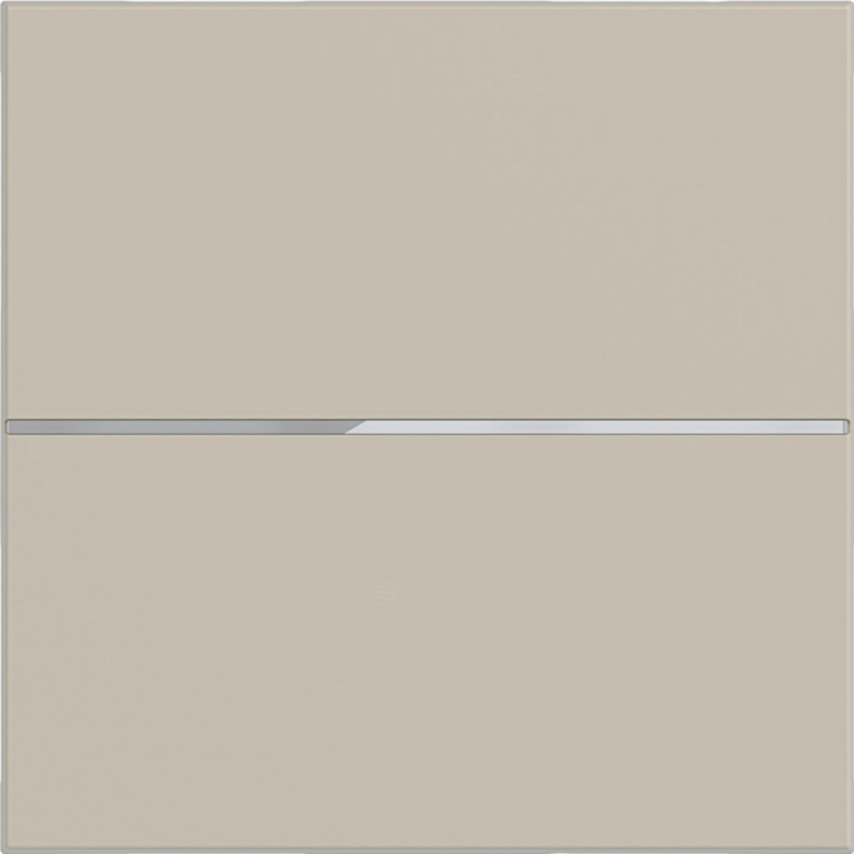 Hager A.x/C.x Afdekking Voor drukknop, 1-voudig, A.X/C.X, sand, mat