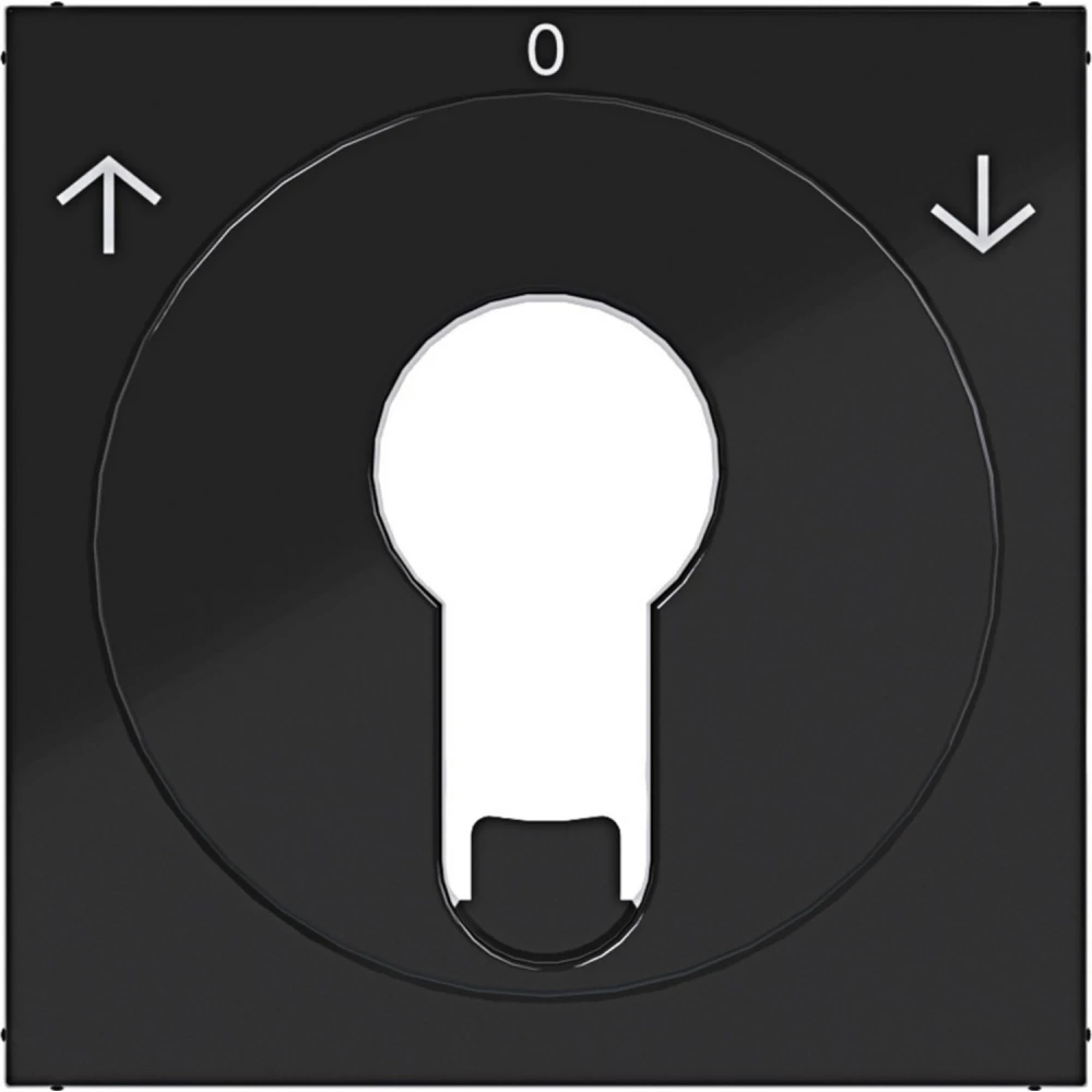 Hager A.x/C.x Centr.PL. jaloezieschak./impulsdr. din-cil pijlsymb. A.X/C.X ZW. GL.