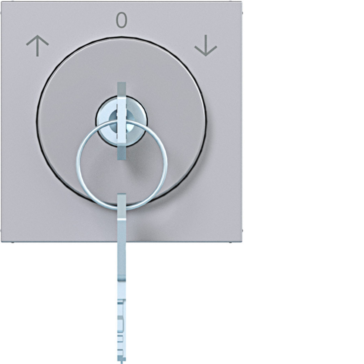 Hager A.x/C.x Centr.PL. sleutelsch., vergr., verw. sleutel A.X/C.X titaan