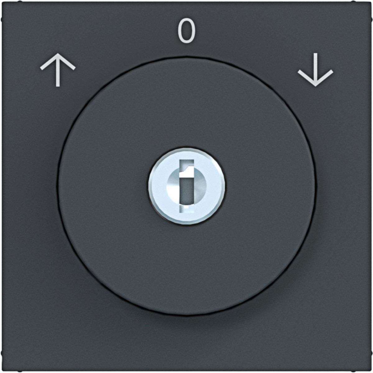 Hager A.x/C.x Centraalpl Jaloezieschakelaar sleutel verw. 0-positie A.X/C.X antr.