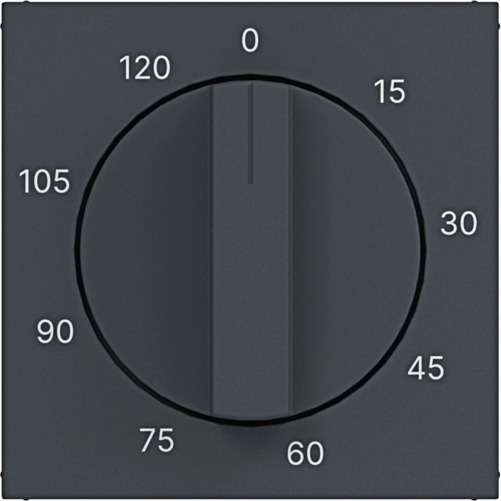 Hager A.x/C.x Centraalpl Voor mechanische tijdschakelklok 0-120 min., A.X/C.X, antr.