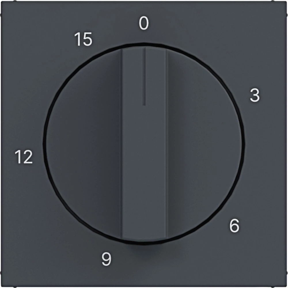 Hager A.x/C.x Centraalpl Voor mechanische tijdschakelklok 0-15 min., A.X/C.X, antr.