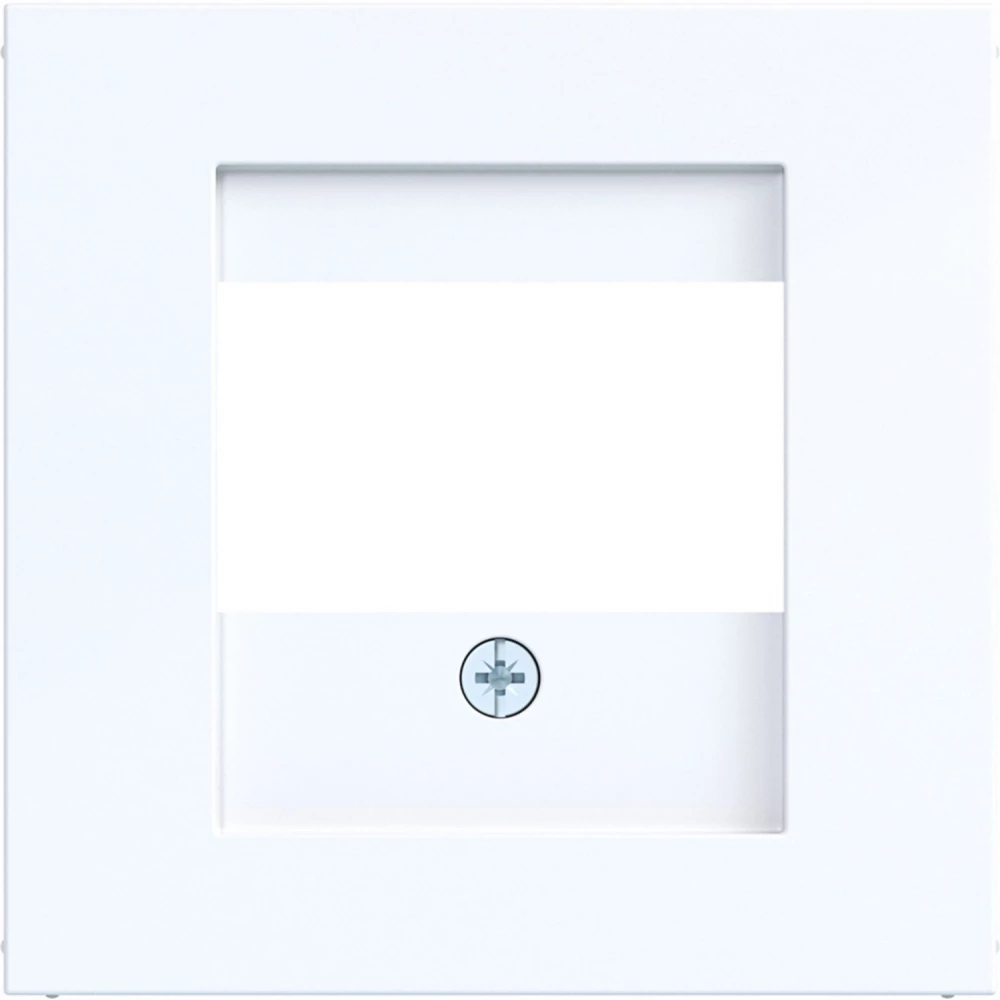 Hager A.x/C.x Centraalplaat Tae, luidspreker, usb, A.X/C.X, lichtwit glanzend