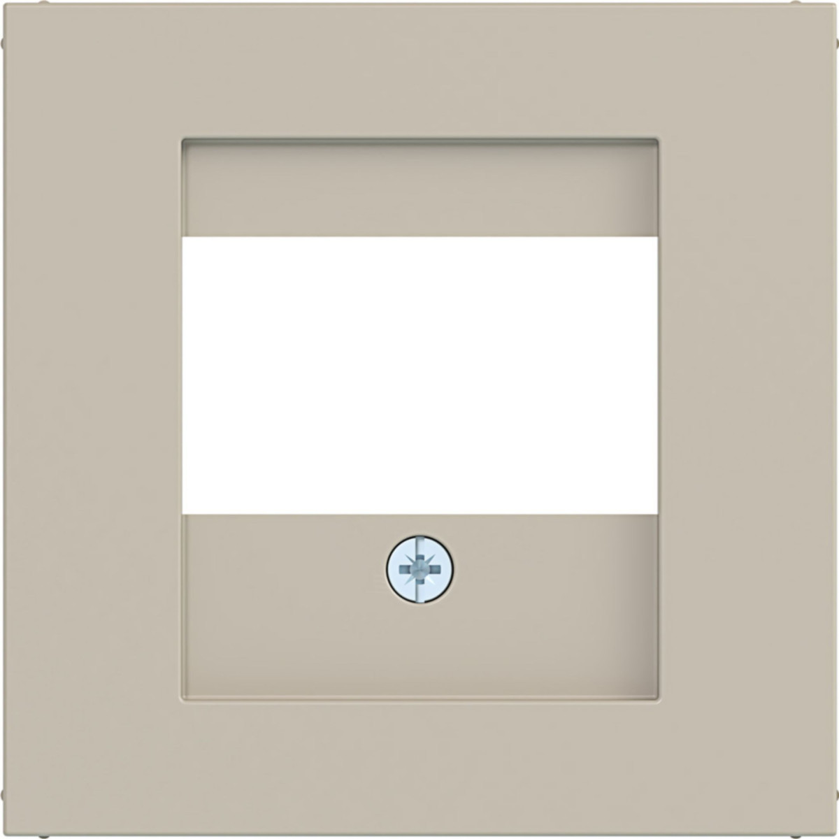 Hager A.x/C.x Centraalplaat Tae, luidspreker, usb, A.X/C.X, sand, mat