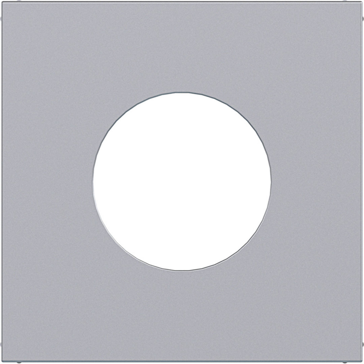 Hager A.x/C.x Centraalplaat Voor drukknop/lichtsignaal e10, A.X/C.X, titaan