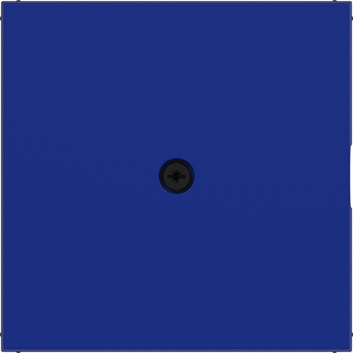 Hager A.x/C.x Centraalplaat Voor kabeluitvoerstuk A.X/C.X, cobalt, mat