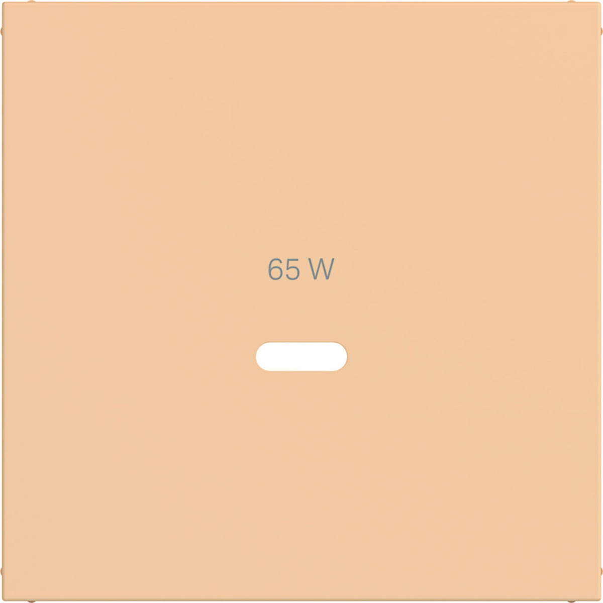Hager A.x/C.x Centraalplaat Voor usb-C-contactdoos, A.X/C.X, petal, mat