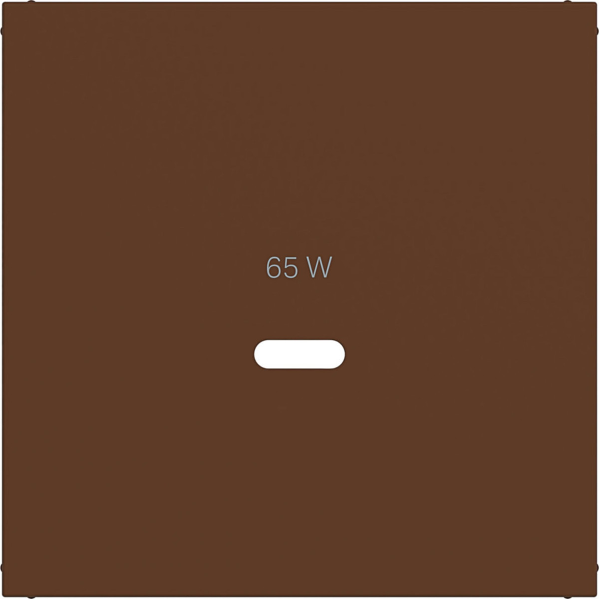 Hager A.x/C.x Centraalplaat Voor usb-C-contactdoos, A.X/C.X, turf, mat