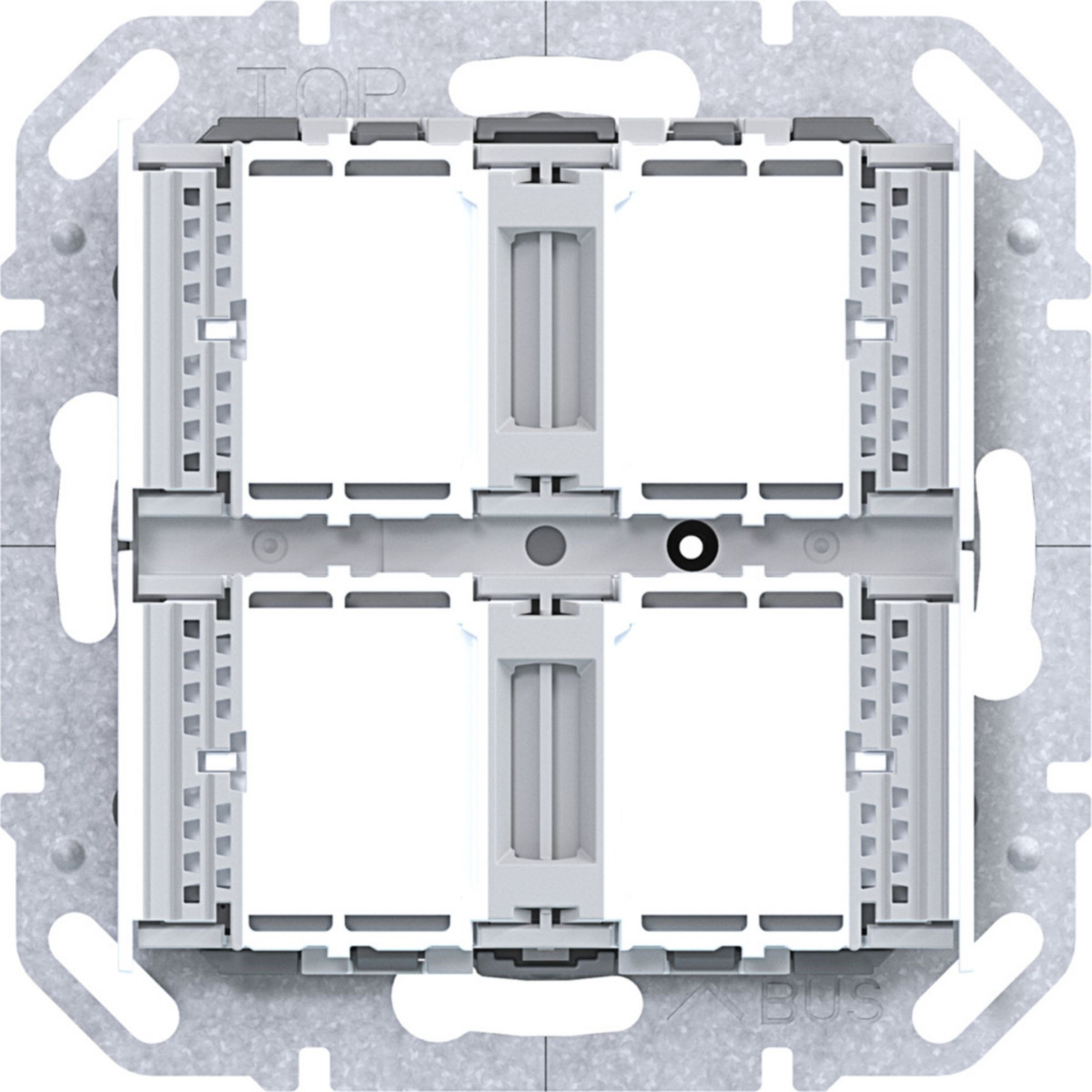 Hager A.x/C.x Drukknop Voor KNX secure basiselement, 4-voudig, A.X/C.X