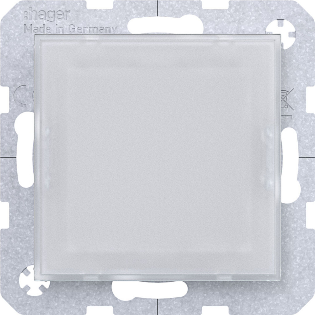 Hager A.x/C.x Led-Seinlicht RGB-verlichting, A.X/C.X, lichtwit glanzend