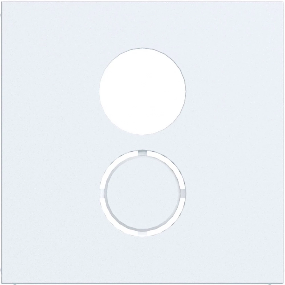 Hager A.x/C.x/S.1/B.x/Q.x/K.x Centraalpl, luidsprekeraansl., uitbr., A.X/C.X/S.1/B.X/Q.X/K.X wit mat