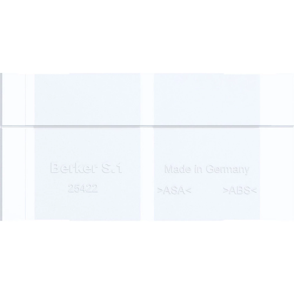 Hager A.x/C.x Scheiding Voor opbouwdoos 2- en 3-voudig A.X/C.X, lichtwit glanzend