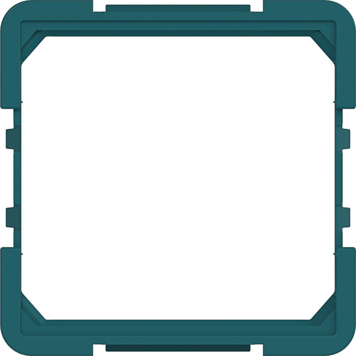 Hager A.x/C.x Tussenring Voor centraalplaat 45 X 45 MM A.X/C.X, azure, mat
