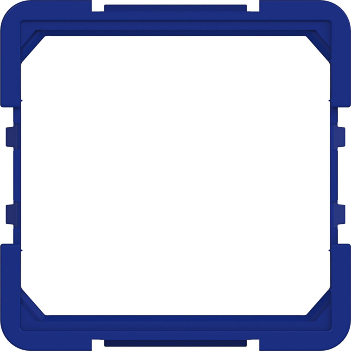 Hager A.x/C.x Tussenring Voor centraalplaat 45 X 45 MM A.X/C.X, cobalt, mat