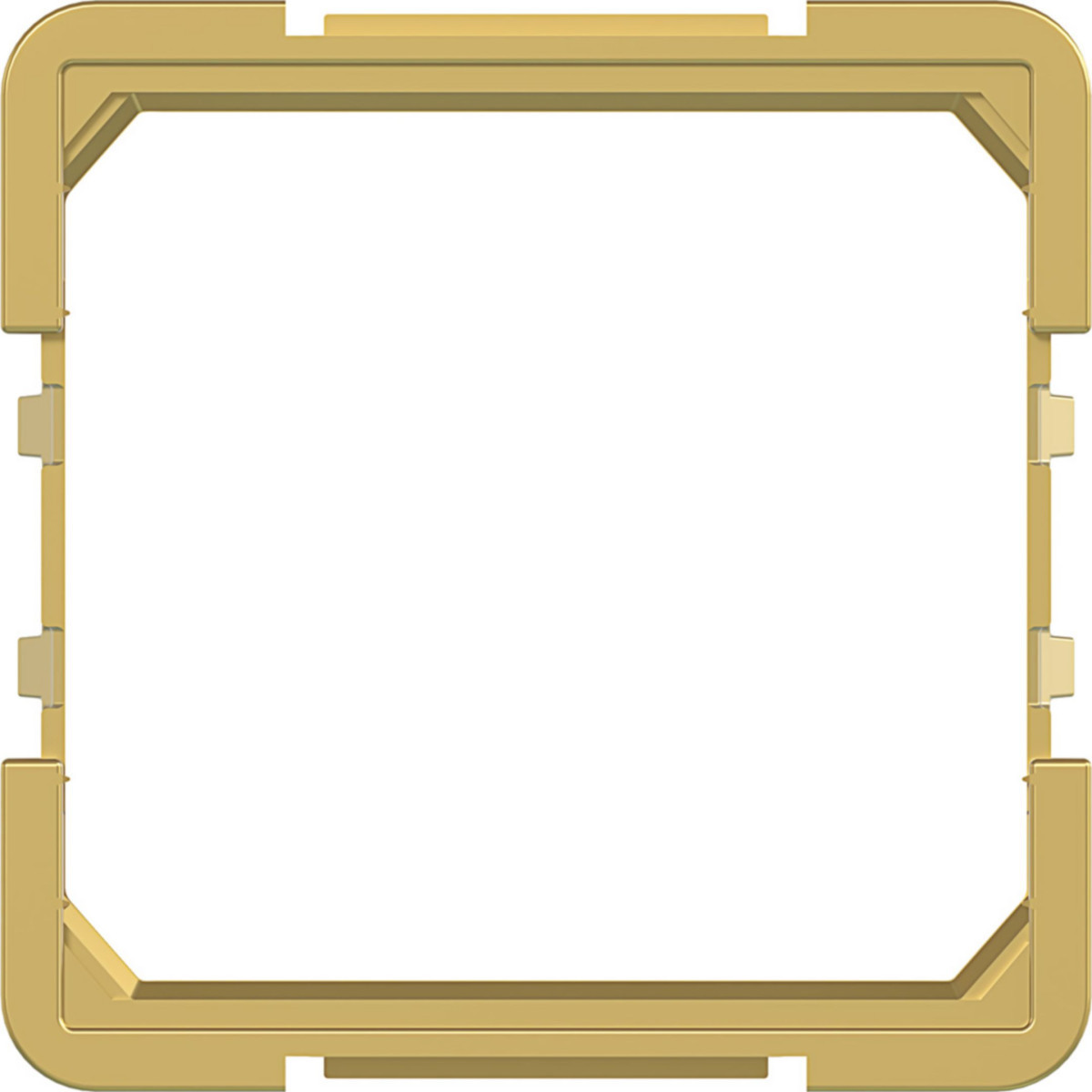 Hager A.x/C.x Tussenring Voor centraalplaat 45 X 45 MM A.X/C.X, gold, metalic