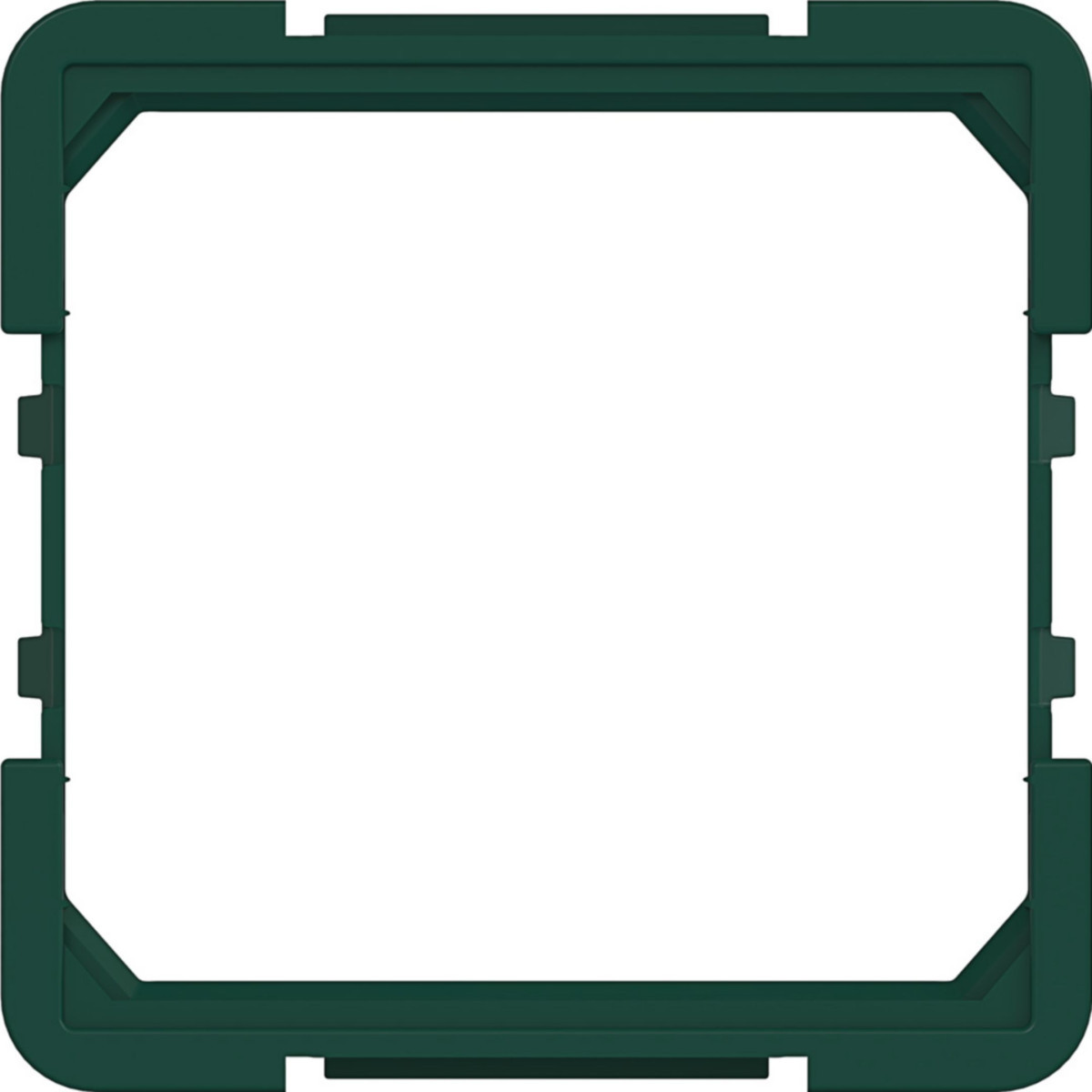 Hager A.x/C.x Tussenring Voor centraalplaat 45 X 45 MM A.X/C.X, jade, halfglanzend