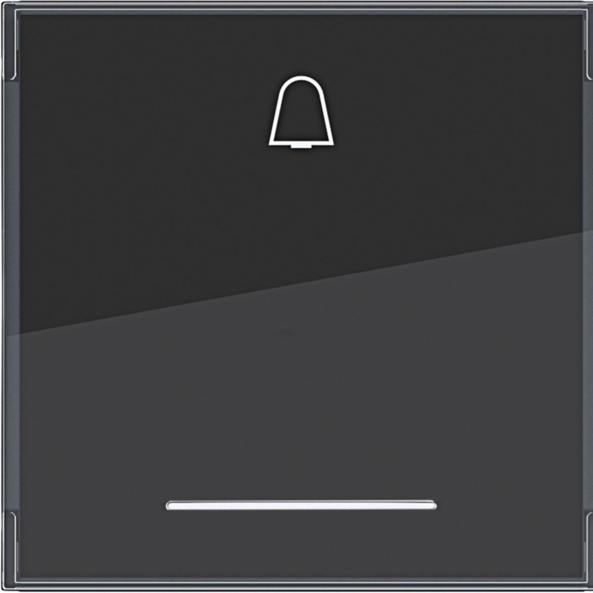 Hager A.x/C.x Wip 1-voudig, belsymb., groot tekstveld, heldere lens, A.X/C.X, antr.