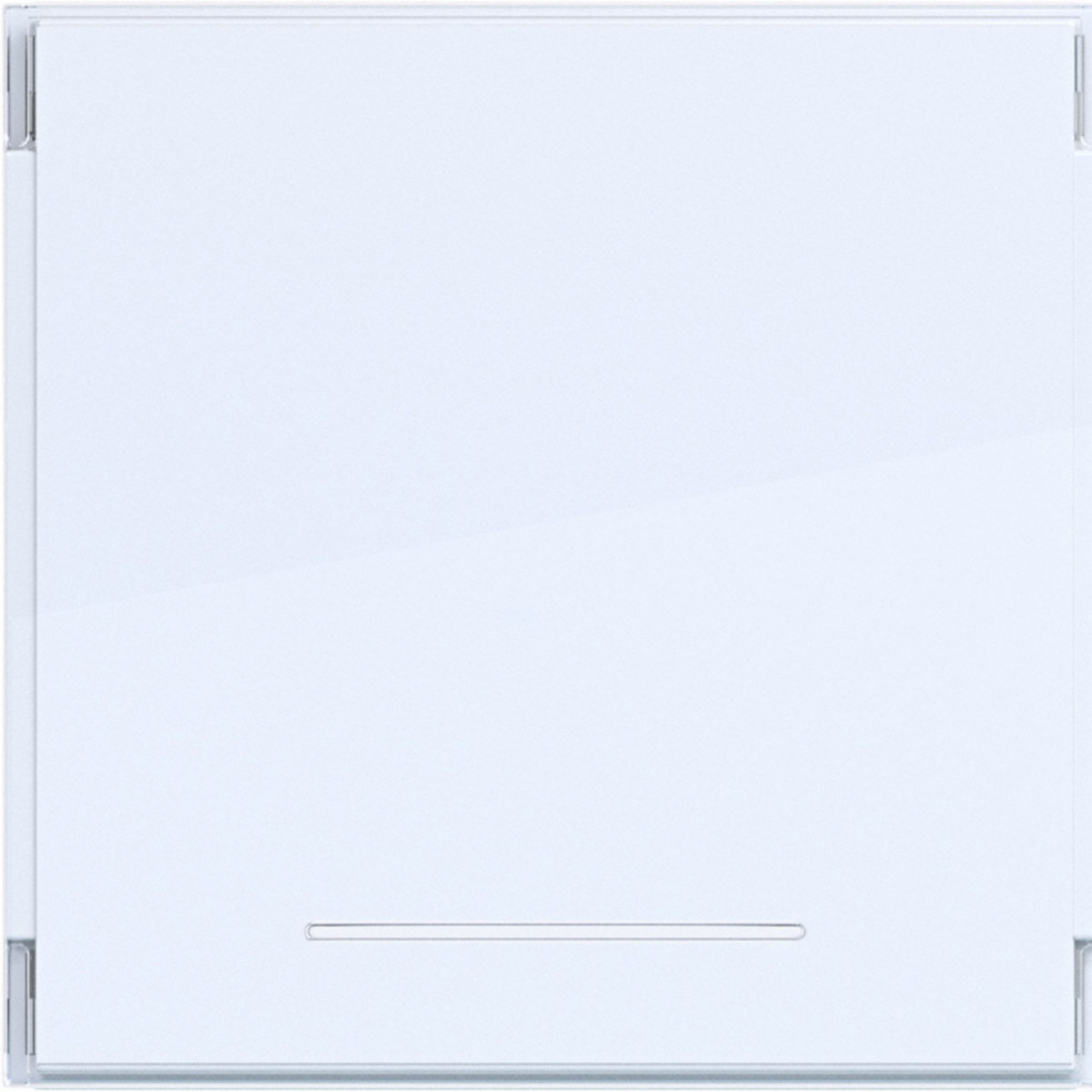 Hager A.x/C.x Wip 1-voudig, groot tekstveld, heldere lens, A.X/C.X, lichtwit GLZ.