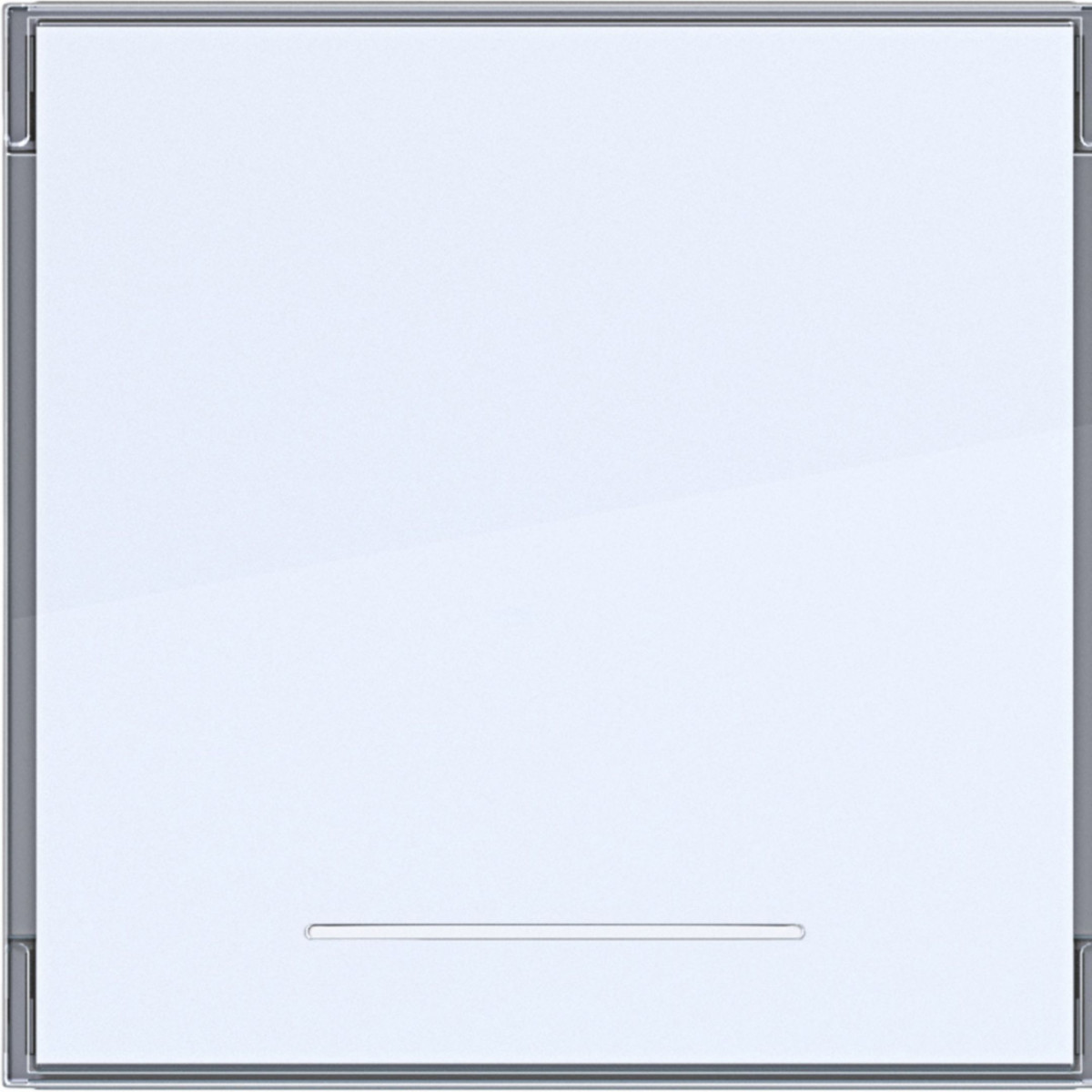 Hager A.x/C.x Wip 1-voudig, groot tekstveld, heldere lens, A.X/C.X, titaan