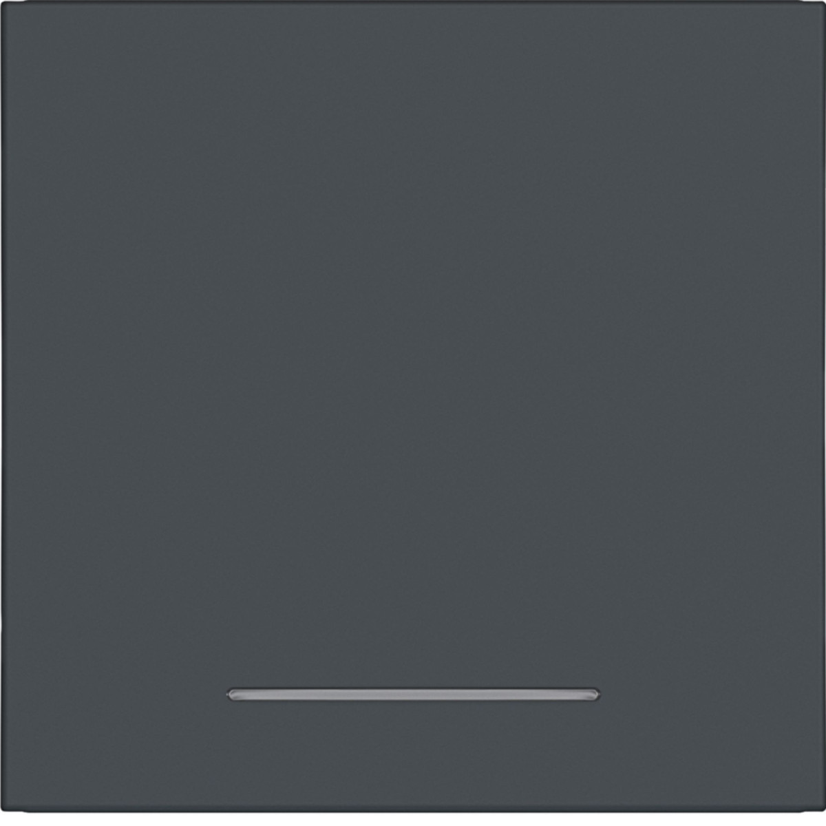 Hager A.x/C.x Wip 1-voudig, heldere lens, A.X/C.X, antraciet