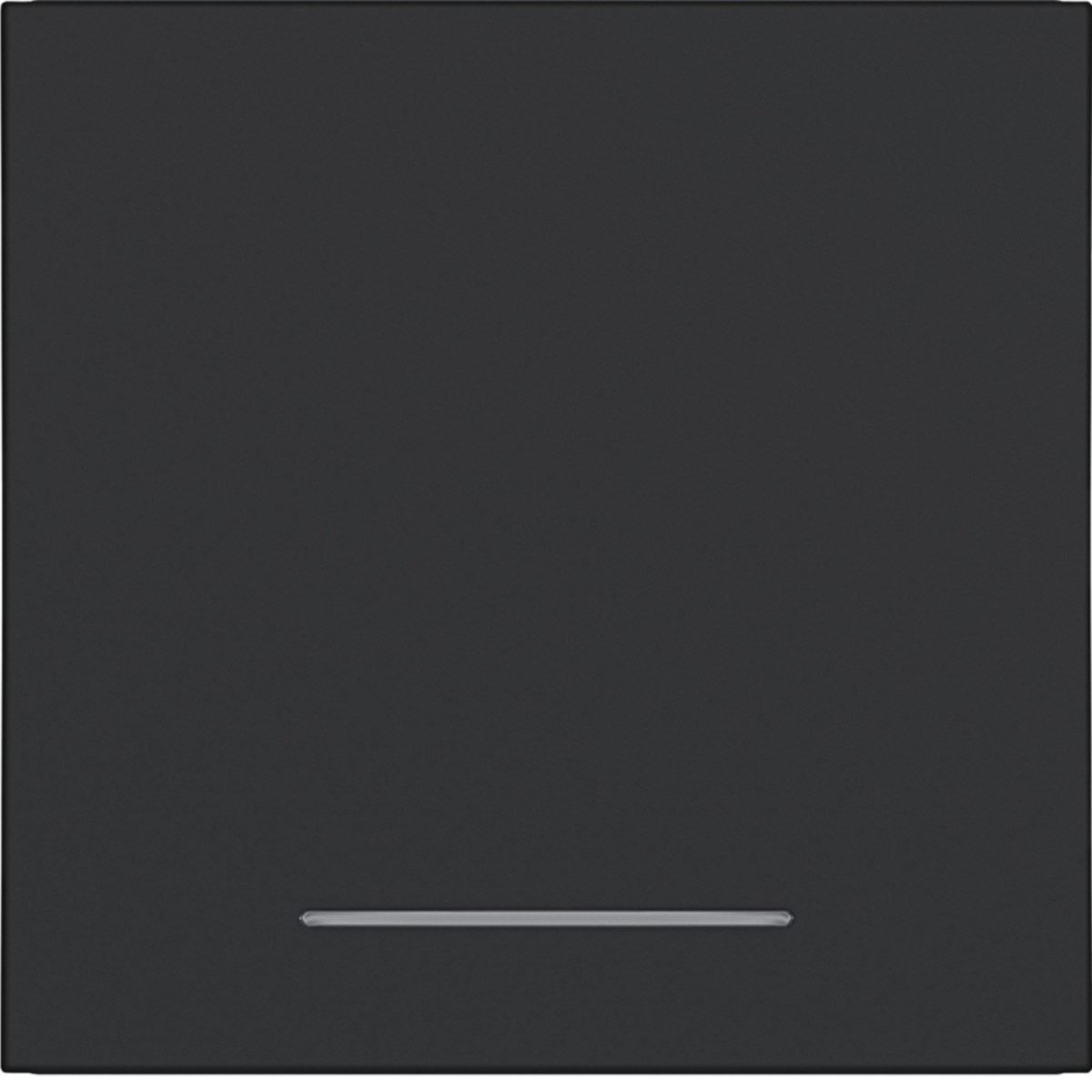 Hager A.x/C.x Wip 1-voudig, heldere lens, A.X/C.X, nachtzwart mat