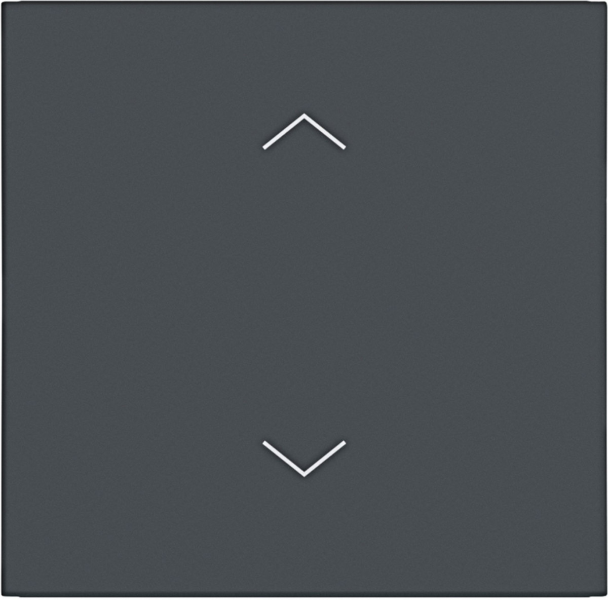 Hager A.x/C.x Wip 1-voudig, met opdruk pijlensymbool, A.X/C.X, antraciet