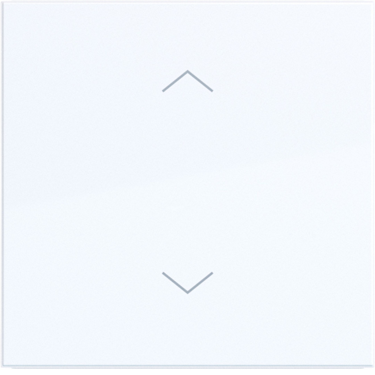 Hager A.x/C.x Wip 1-voudig, met opdruk pijlensymbool, A.X/C.X, lichtwit glanzend