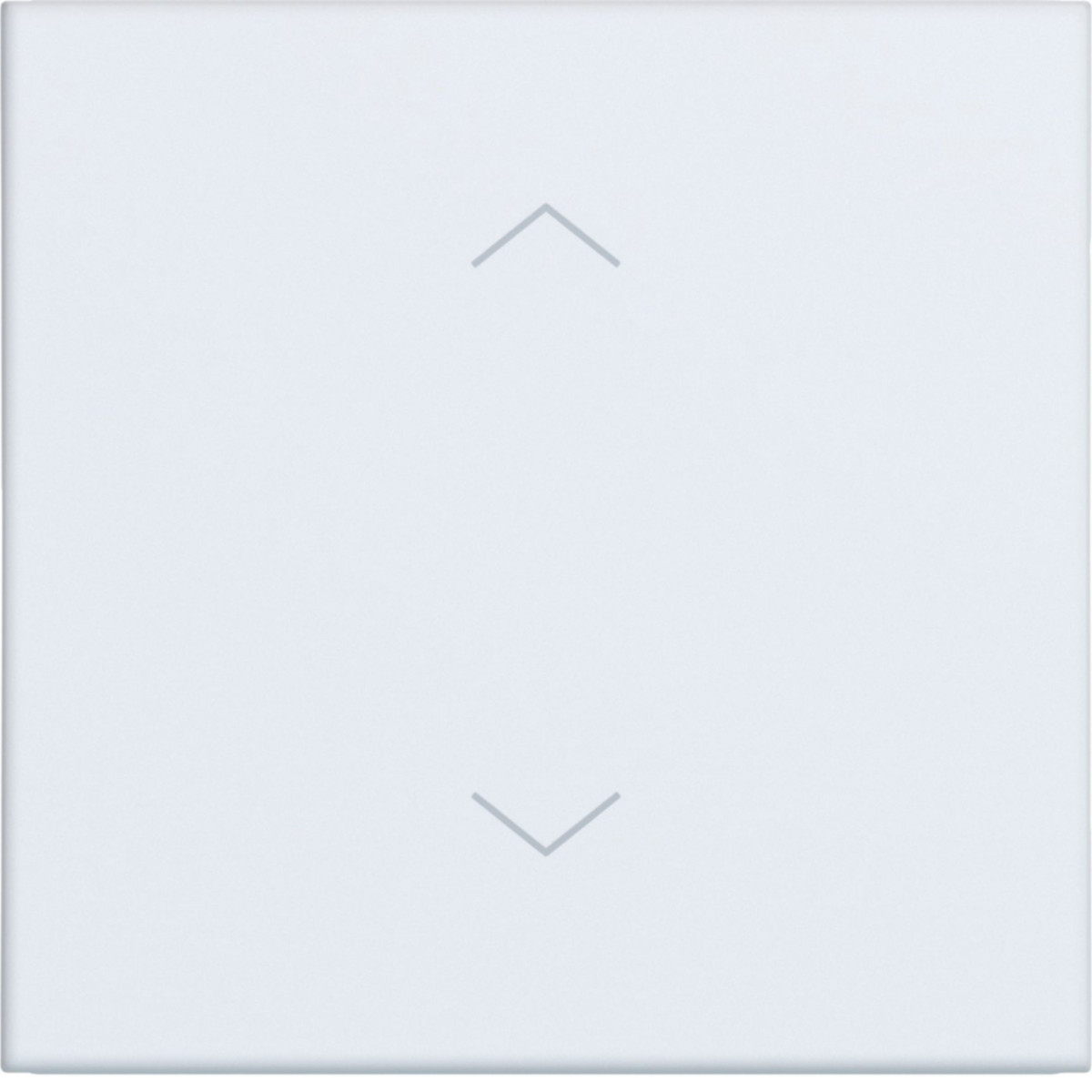 Hager A.x/C.x Wip 1-voudig, met opdruk pijlensymbool, A.X/C.X, lichtwit mat