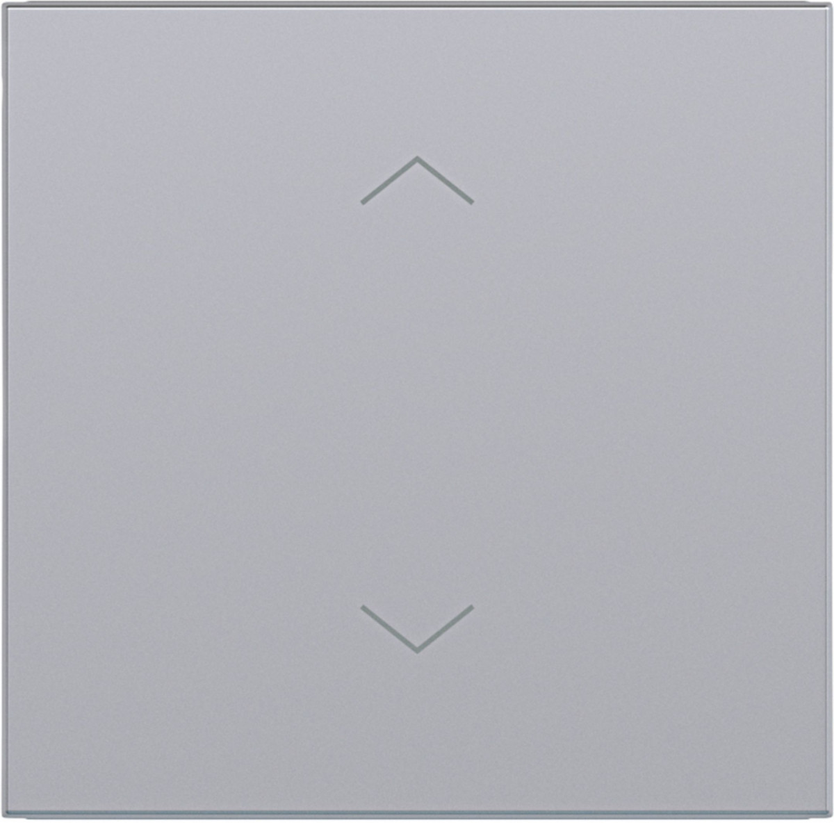 Hager A.x/C.x Wip 1-voudig, met opdruk pijlensymbool, A.X/C.X, titaan