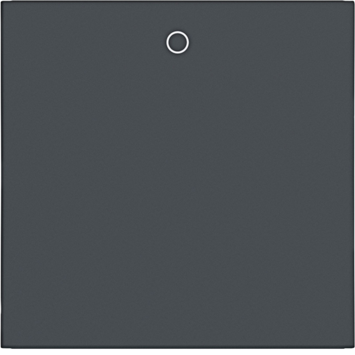 Hager A.x/C.x Wip 1-voudig, opdruk "0", A.X/C.X, antraciet