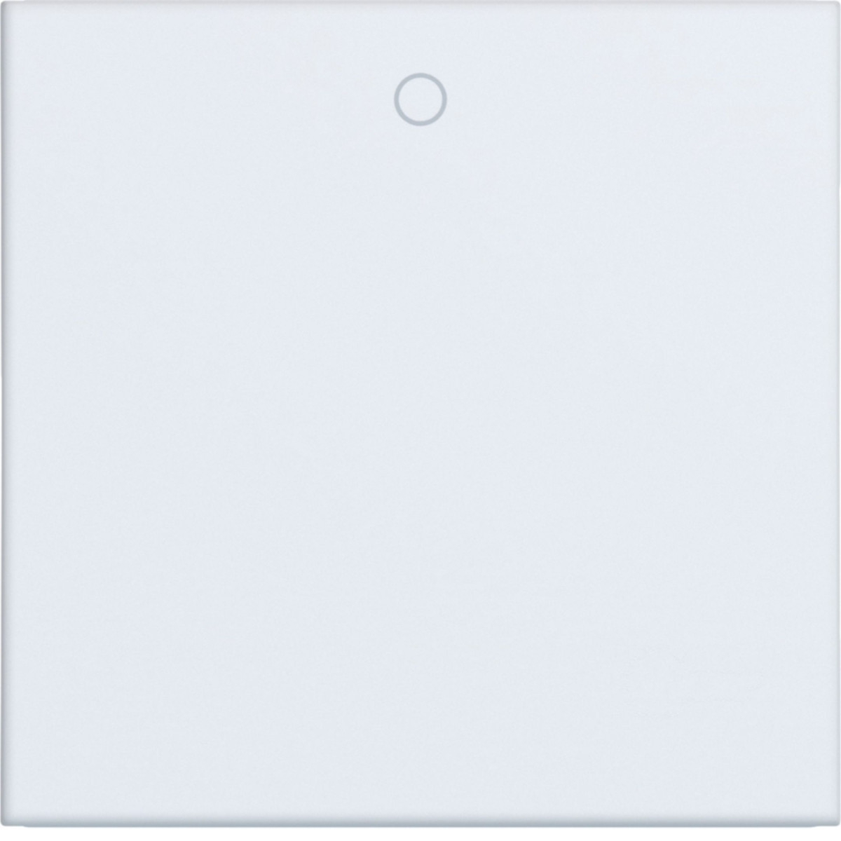 Hager A.x/C.x Wip 1-voudig, opdruk "0", A.X/C.X, lichtwit mat