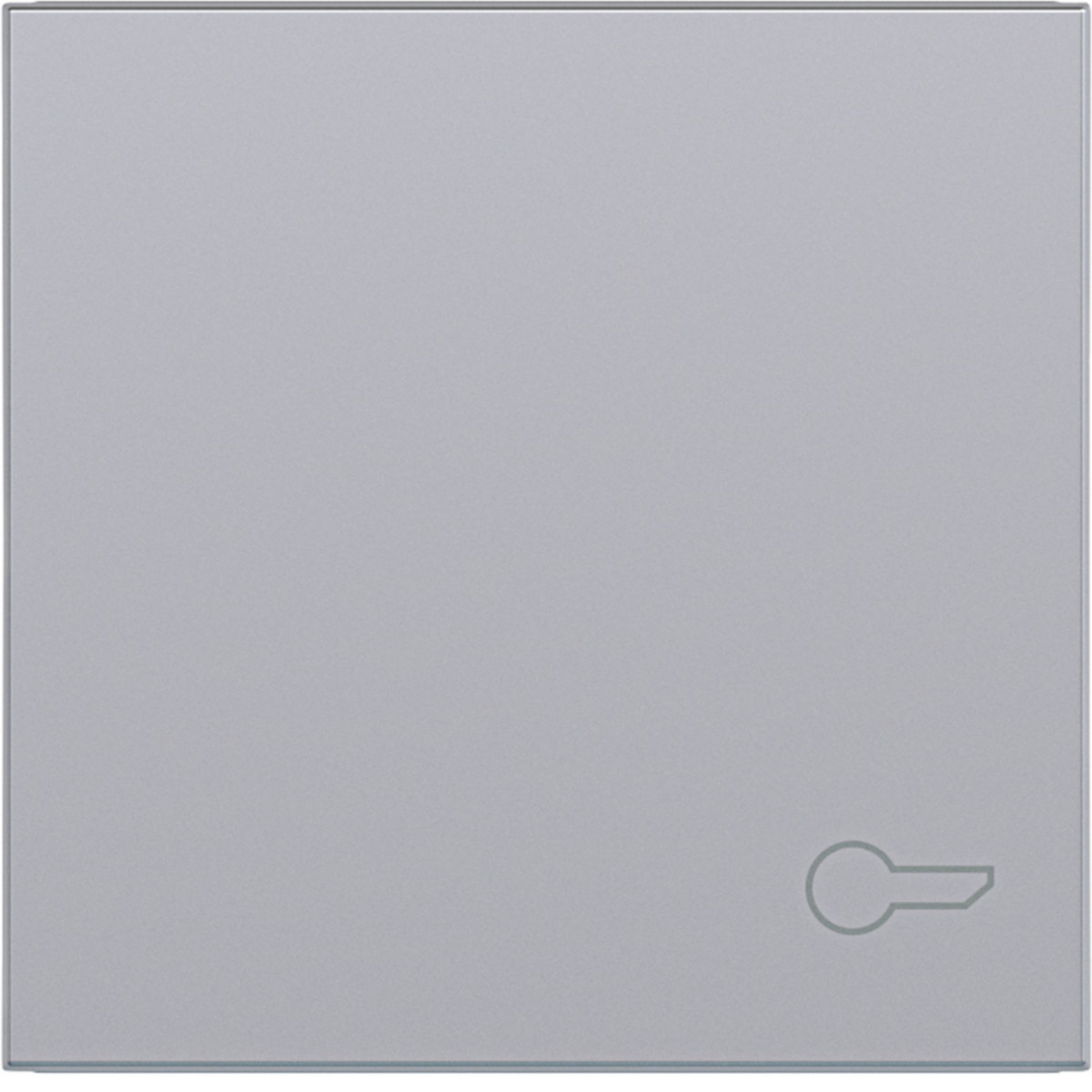 Hager A.x/C.x Wip 1-voudig, opdruk deuropenersymb., A.X/C.X, titaan