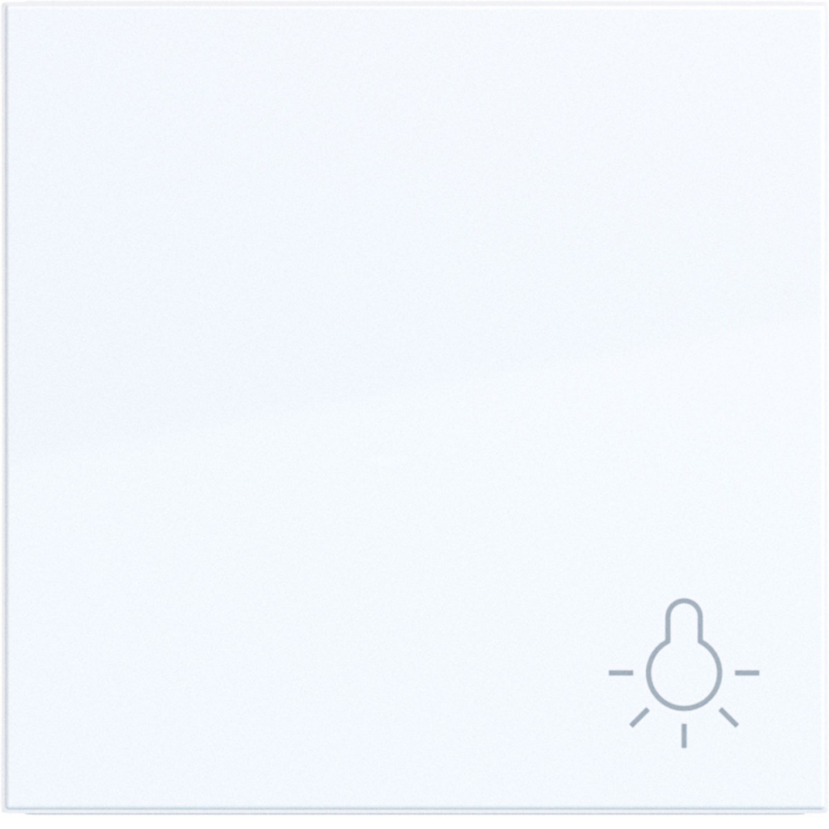 Hager A.x/C.x Wip 1-voudig, opdruk lichtsymb., A.X/C.X, lichtwit glanzend