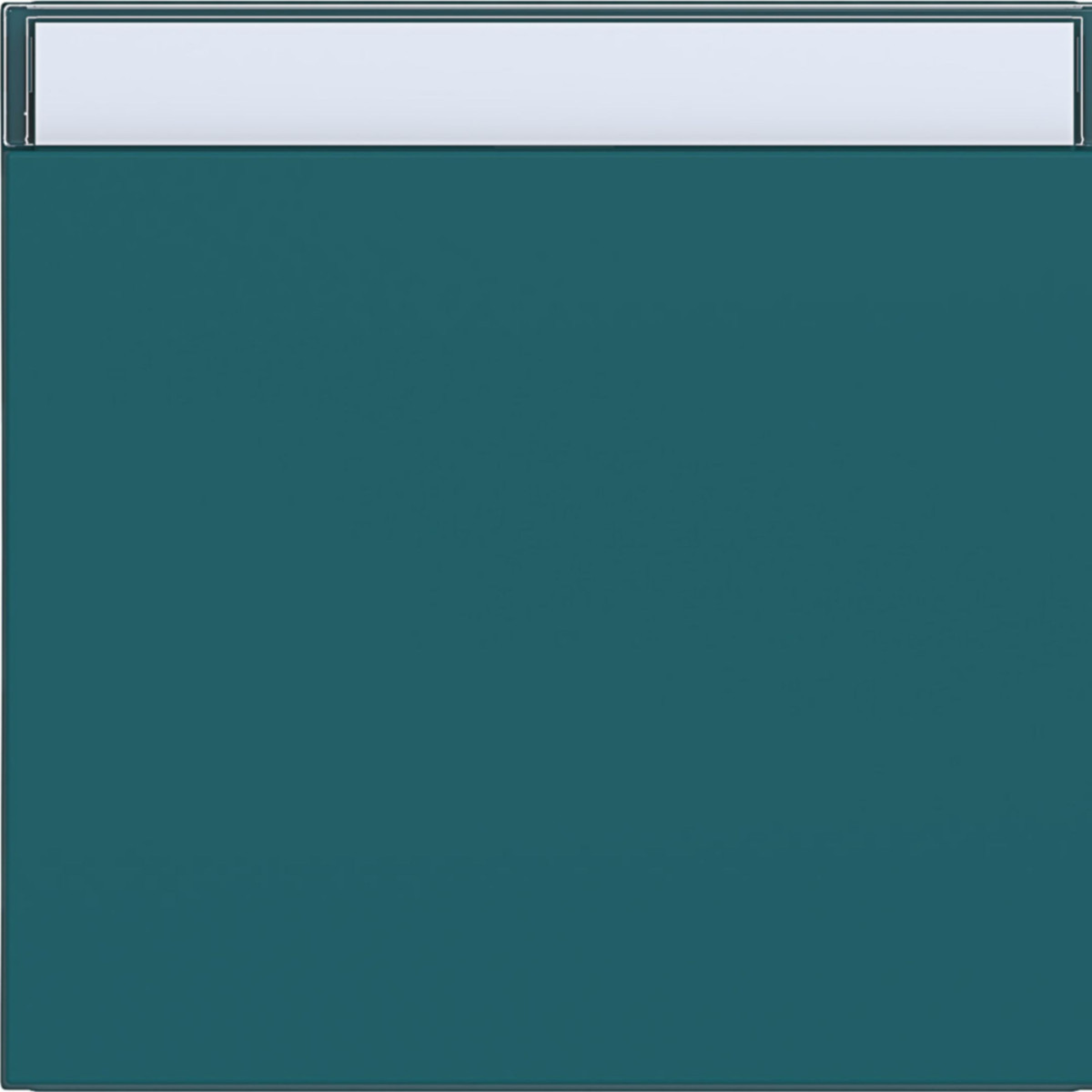 Hager A.x/C.x Wip 1-voudig, tekstveld, A.X/C.X, azure, mat