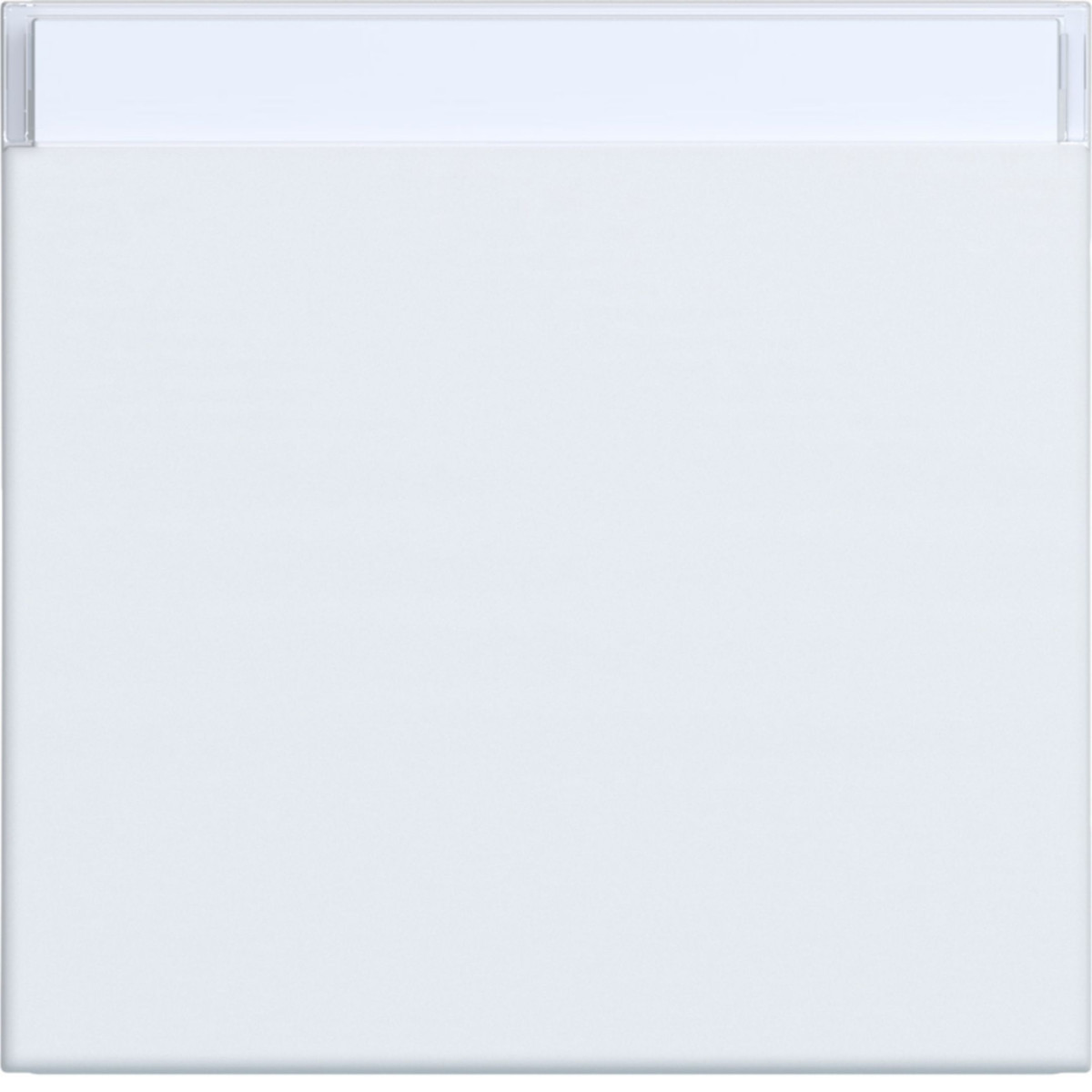 Hager A.x/C.x Wip 1-voudig, tekstveld, A.X/C.X, lichtwit mat