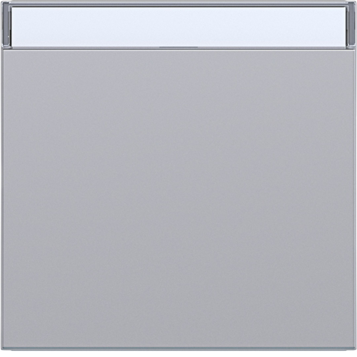 Hager A.x/C.x Wip 1-voudig, tekstveld, A.X/C.X, titaan