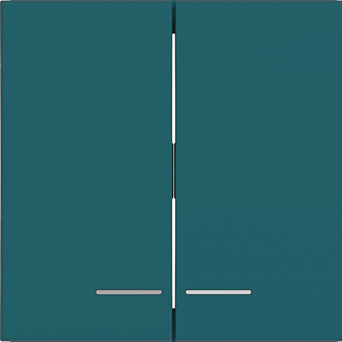 Hager A.x/C.x Wip 2-voudig, heldere lens, A.X/C.X, azure, mat