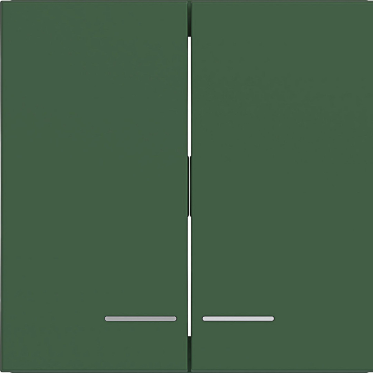 Hager A.x/C.x Wip 2-voudig, heldere lens, A.X/C.X, forest, mat