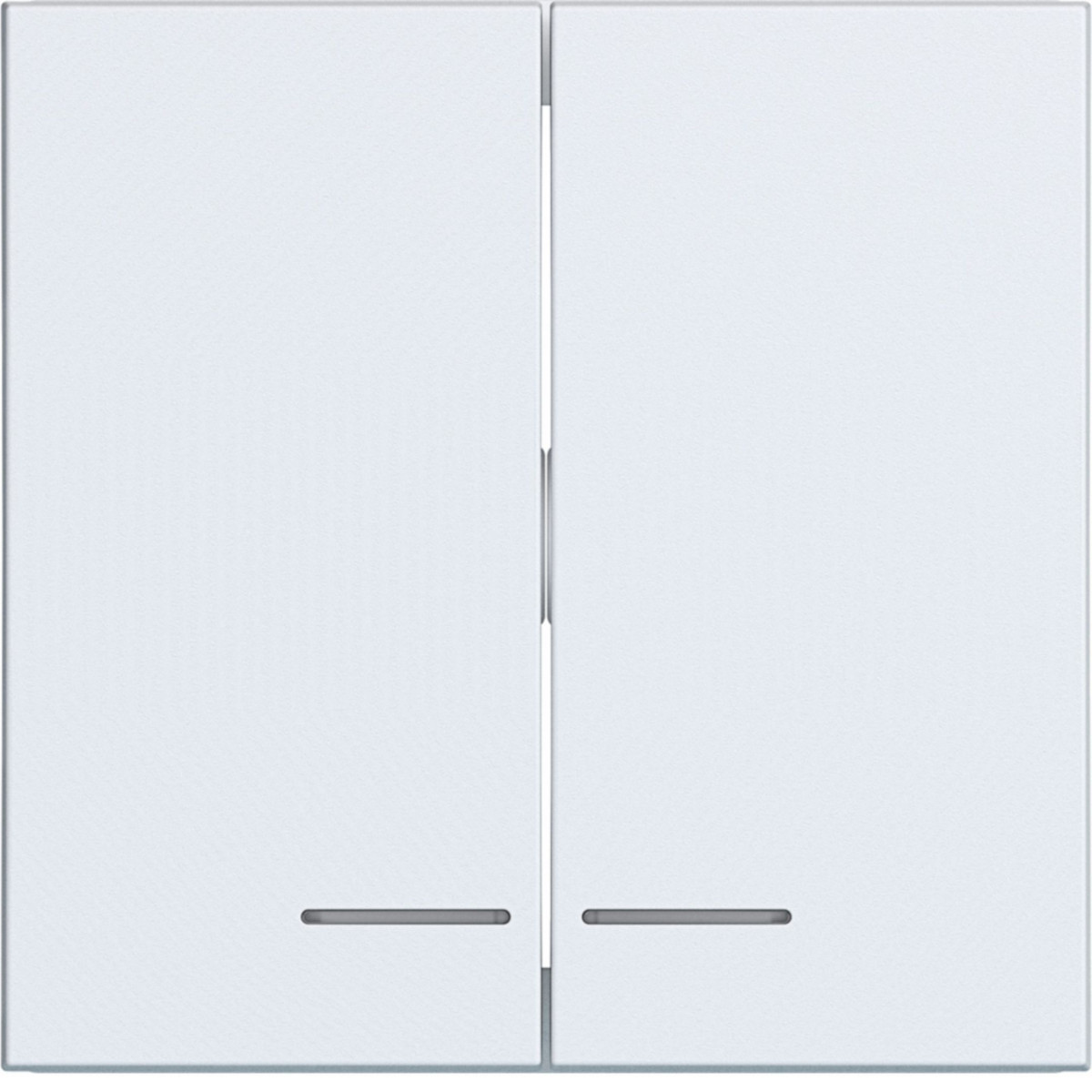 Hager A.x/C.x Wip 2-voudig, heldere lens, A.X/C.X, lichtwit mat