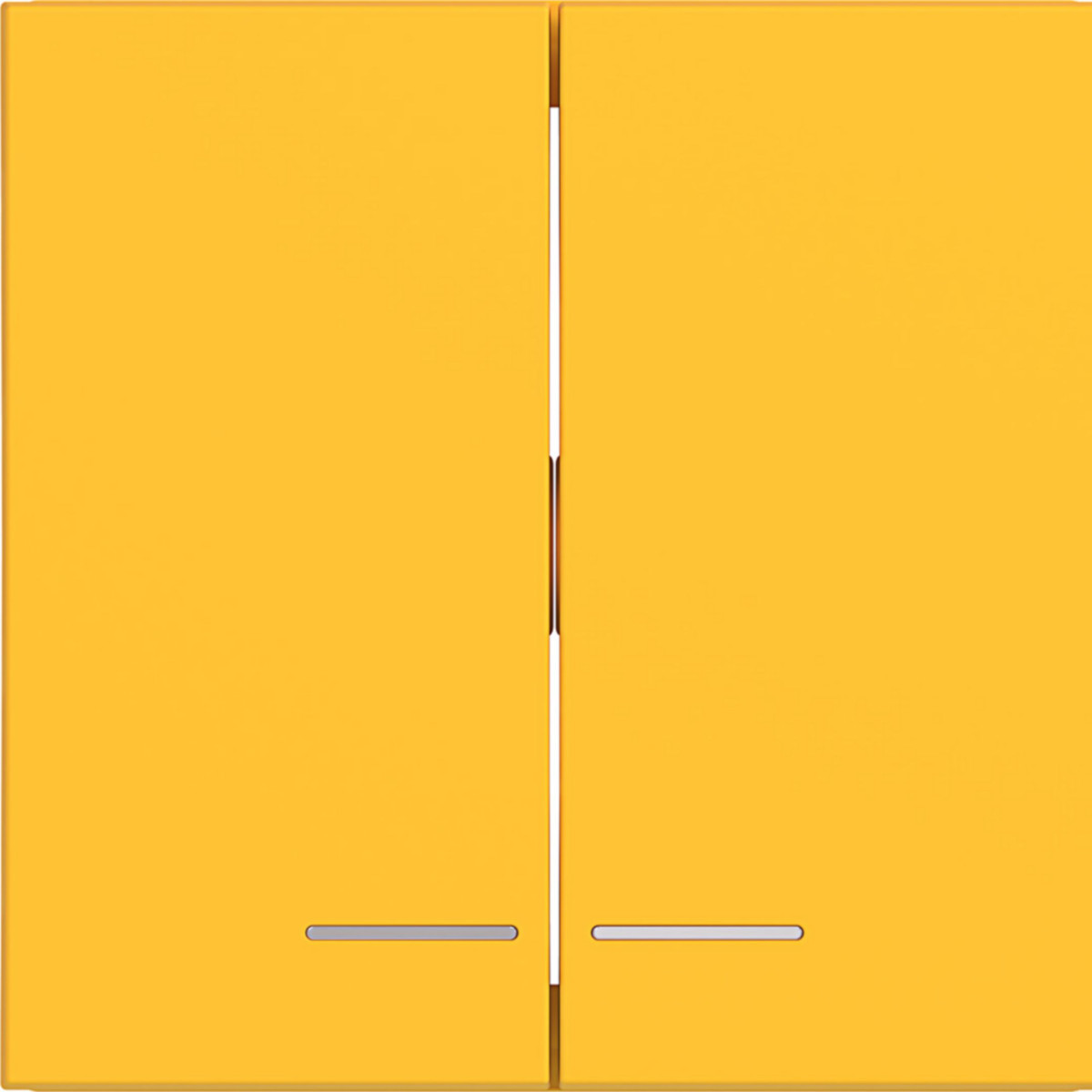 Hager A.x/C.x Wip 2-voudig, heldere lens, A.X/C.X, saffron, mat