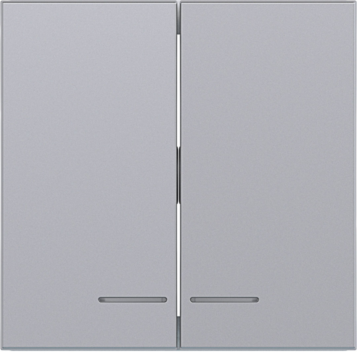 Hager A.x/C.x Wip 2-voudig, heldere lens, A.X/C.X, titaan